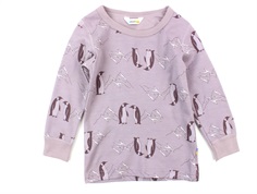 Joha blouse purple penguin wool/cotton
